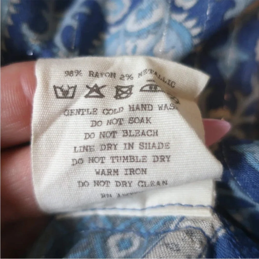 Spell & The Gypsy Oracle Maxi Dress Blue, gently worn, XS - Picture 4 of 4